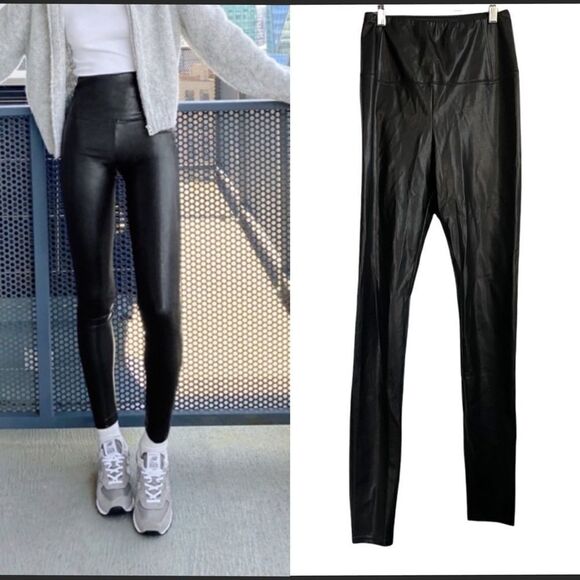 Wilfred Free Aritzia Daria Vegan Leather Pants XS - Picture 1 of 6